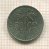 50 сантимов. Бельгийское Конго 1922г