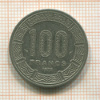 100 франков. Габон 1975г
