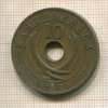 10 центов. Восточная Африка 1936г