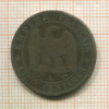 5 сантимов. Франция 1853г