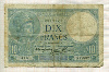10 франков. Франция 1940г