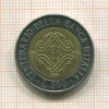500 лир. Италия 1993г