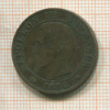 5 сантимов. Франция 1856г