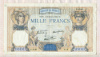 1000 франков. Франция 1938г