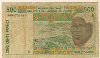 500 франков. Западная Африка