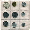 Годовой набор монет. Сан-Марино. (500 лир - серебро) 1977г