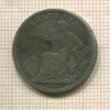 1 франк. Швейцария 1861г