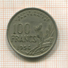 100 франков. Франция 1954г