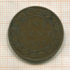 1 цент. Канада 1903г