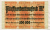 500000 марок. Германия 1923г