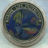 1 доллар. Либерия. ПРУФ 1996г