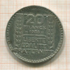 20 франков. Франция 1938г