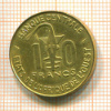 10 франков. Центральная Африка 1981г