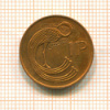 1 пенни. Ирландия 1996г