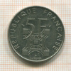 5 франков. Франция 1989г