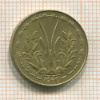 5 франков. Западная Африка 1960г