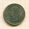 25 центов. США. Пенсильвания 1999г