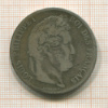 5 франков. Франция 1839г