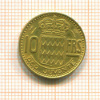 10 франков. Монако 1950г