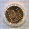 1 евро. Словения. Пробная монета 2003г