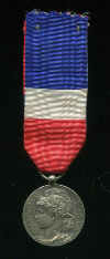 Серебряная Почётная Медаль Министерства Труда. Франция