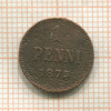 1 пенни 1875г