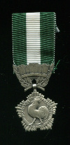 Медаль «За за 25 лет службы в органах местного самоуправления». Франция