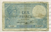 10 франков. Франция 1940г