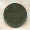 5 пенни 1901г