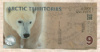 9 доллара. Арктические территории 2012г