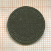 1 грош. Гессен 1853г