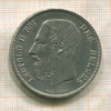 5 франков. Бельгия 1874г