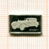 Серебряный слиток. 925 пр. Франклин Минт. США Bugatti 1931 г.