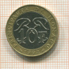 10 франков. Монако 1992г