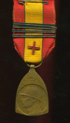 Медаль "В память войны 1914-1918 гг." Бельгия