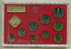 Годовой набор монет. (коробка расколота) 1977г
