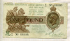 1 фунт. Великобритания 1919-1928г