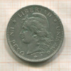 1 песо. Аргентина 1882г