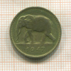 2 франка. Бельгийское Конго 1947г