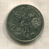2,5 евро. Португалия 2010г