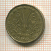 5 франков. Французская Западная Африка 1956г