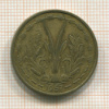 25 франков. Французская Западная Африка. Того 1957г