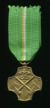 Бронзовая медаль Конфедерации христианских профсоюзов. Бельгия