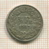 1/2 франка. Швейцария 1937г