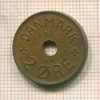 2 эре. Дания 1935г
