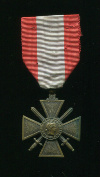Военный крест за службу в колониях. Франция