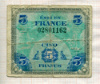 5 франков. Франция 1944г