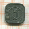 5 центов. Нидерланды 1942г
