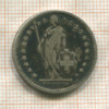 1 франк. Швейцария 1908г