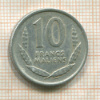 10 франков. Мали 1961г